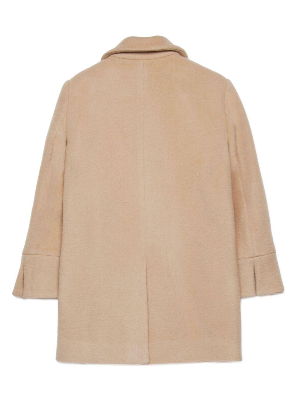 Cappotto beige lana