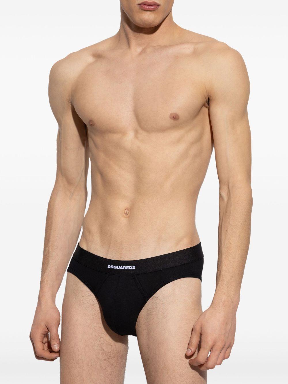 Set Basic brief Twin Pack nero/bianco DCX200070 010 DSQUARED 