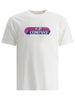 T-shirt bianca logo cubo 3D