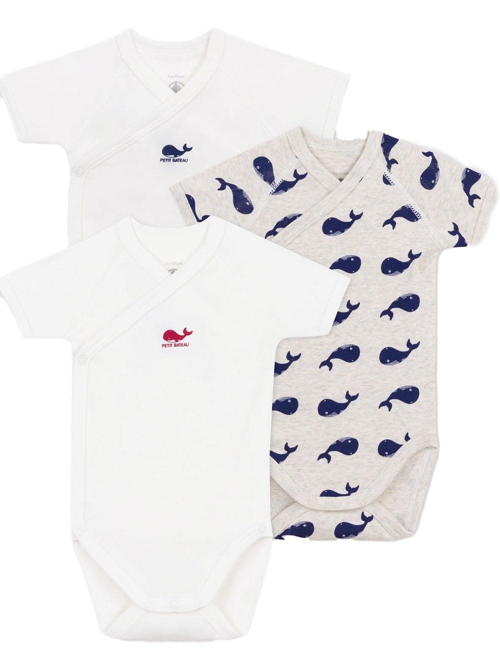 Set beige fantasia neonata (3pz) A0CD1 00 PETIT BATEAU KIDS 