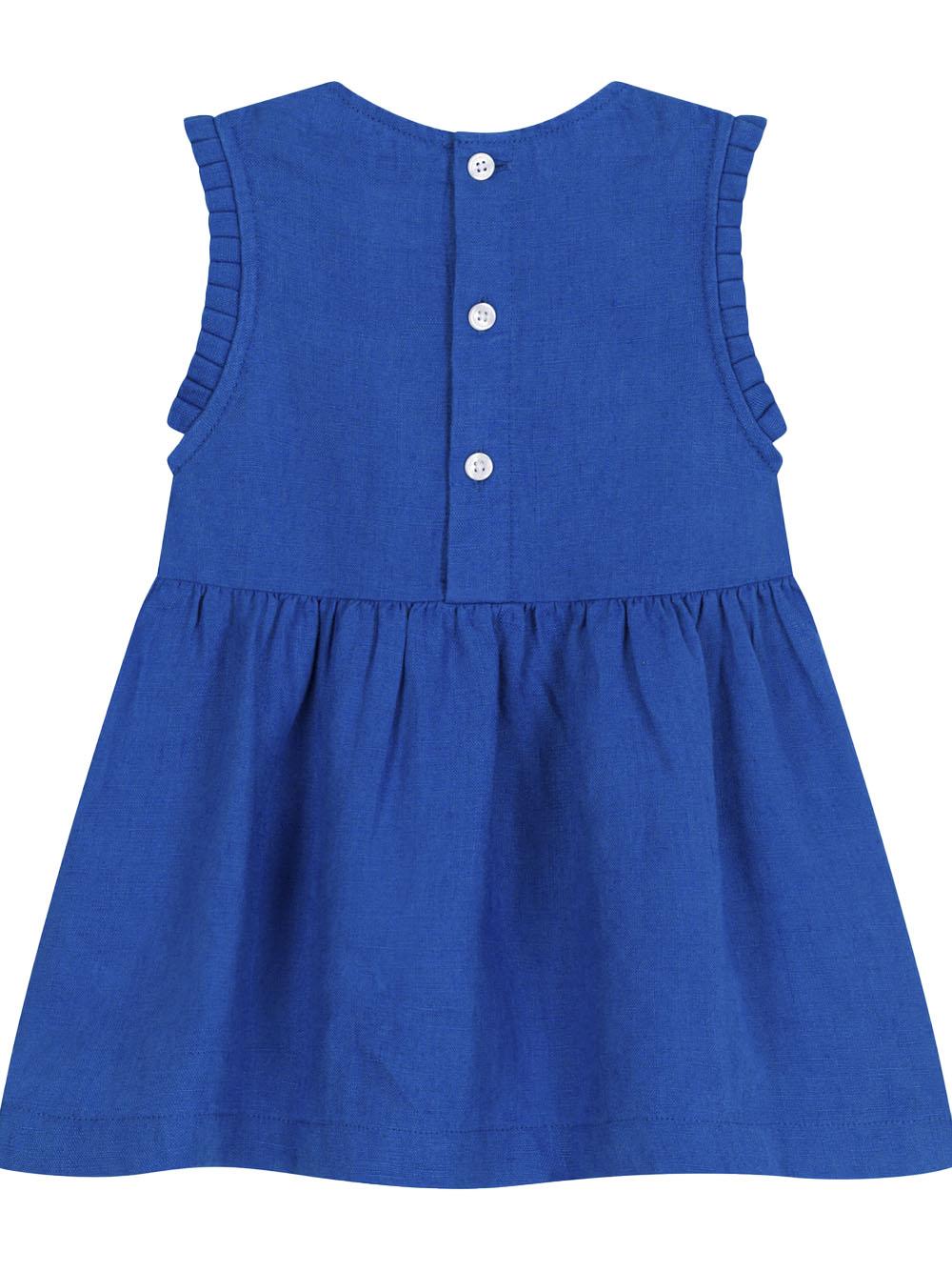 Abito blu elettrico A0CLN 01 PETIT BATEAU KIDS 