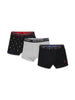Boxer in Cotone Elasticizzato con Banda Logo
