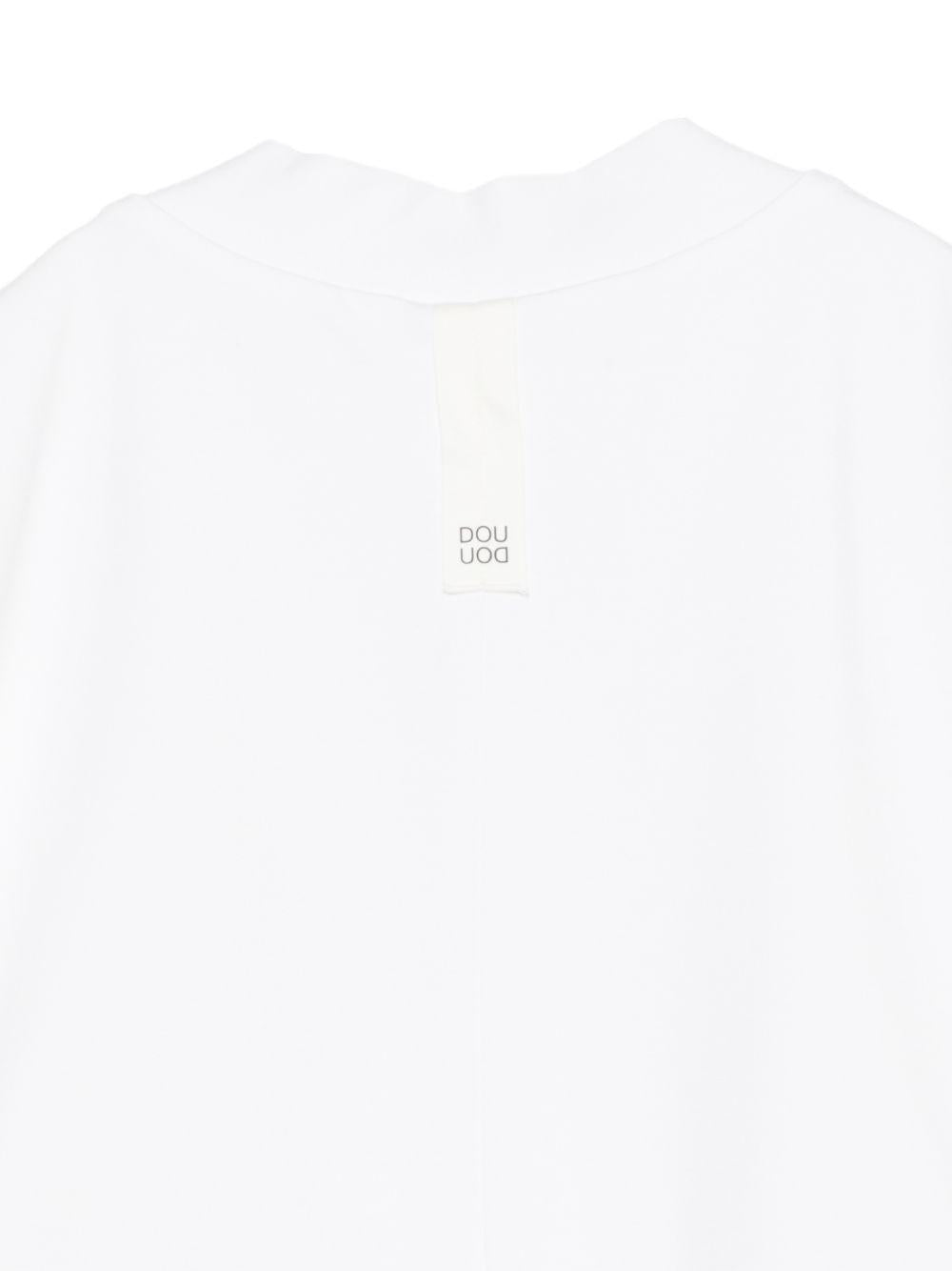T-shirt con logo bambina DY4A12J0371 100 DOUDOU KIDS 