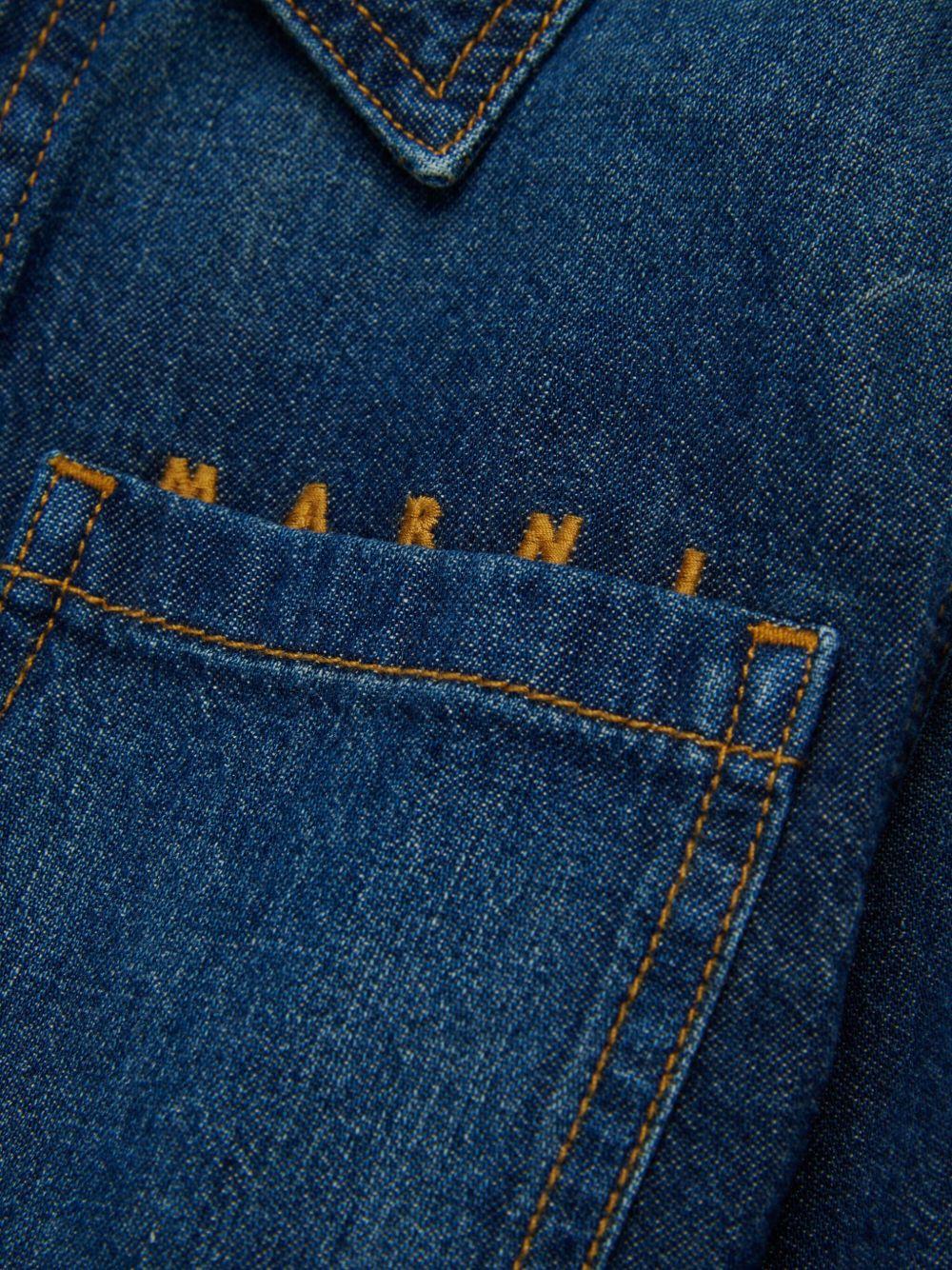 Camicia in cotone M01581M00VL 0M01 MARNI KIDS 