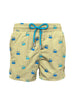 Costume patmos a righe con granchi all-over