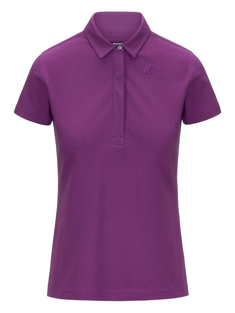 Polo amedea pique viola K1127GW 521 K-WAY 