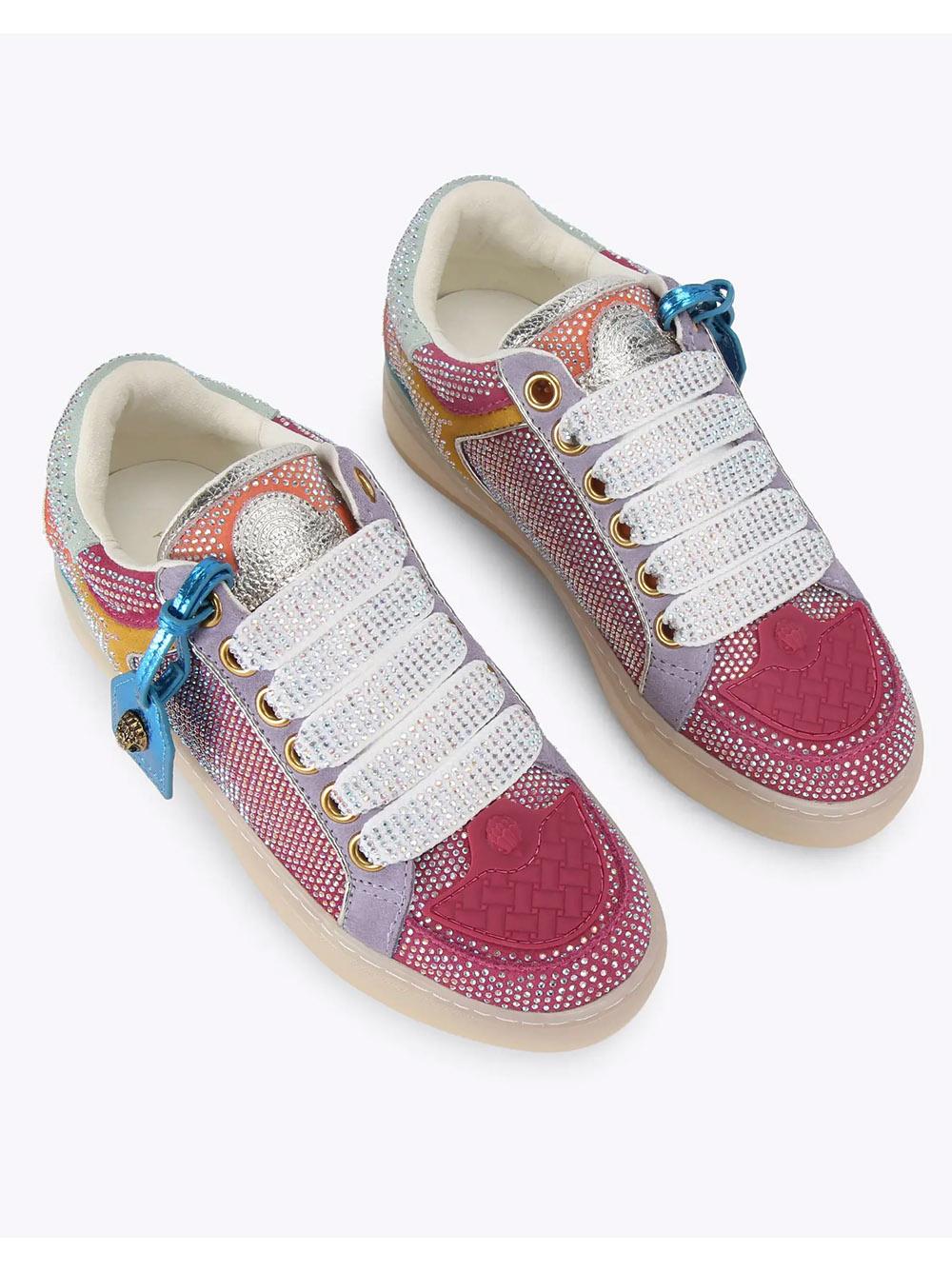 sneaker con etichetta southbank strass