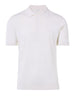 polo in maglia ecru extrafine