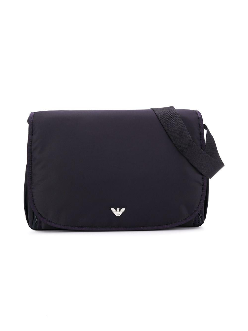 Borsa Mamma blu notte placchetta logo 402145CC904 06935 EMPORIO ARMANI KIDS 