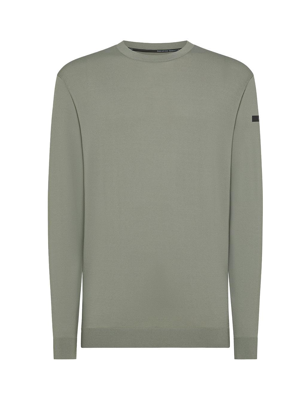 Maglione maxell round verde salvia
