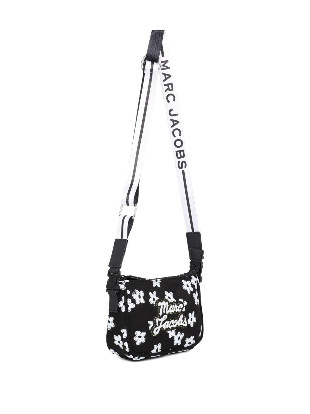 Borsa a tracolla con stampa floreale e logo W60835 09B MARC JACOBS KIDS 