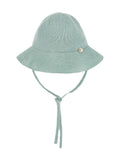 Aqua green knitted fisherman hat