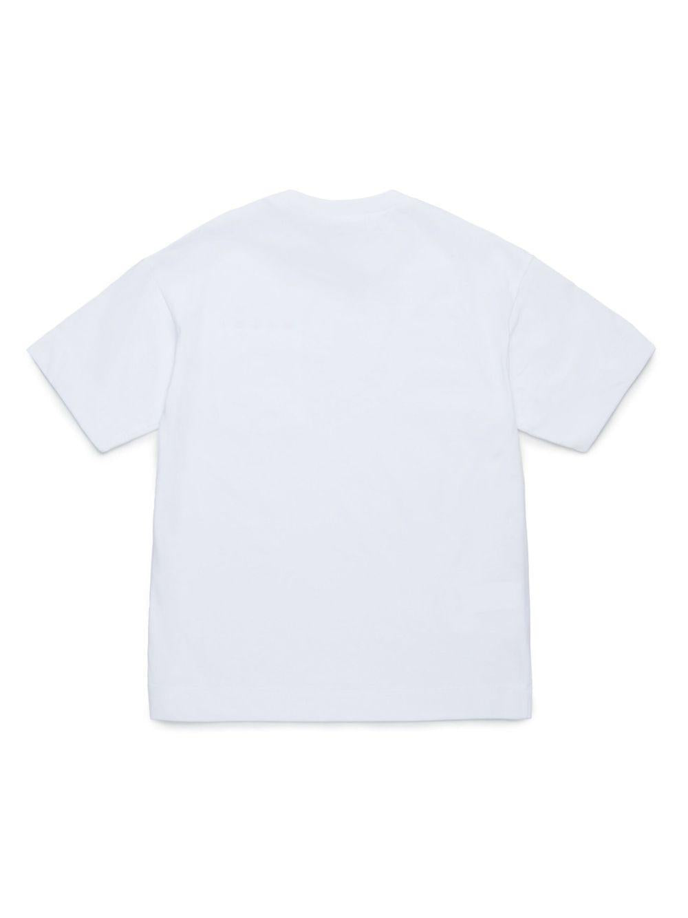 Maglione cropped con applicazioni gioiello M01415M00RF 0M100 MARNI KIDS 