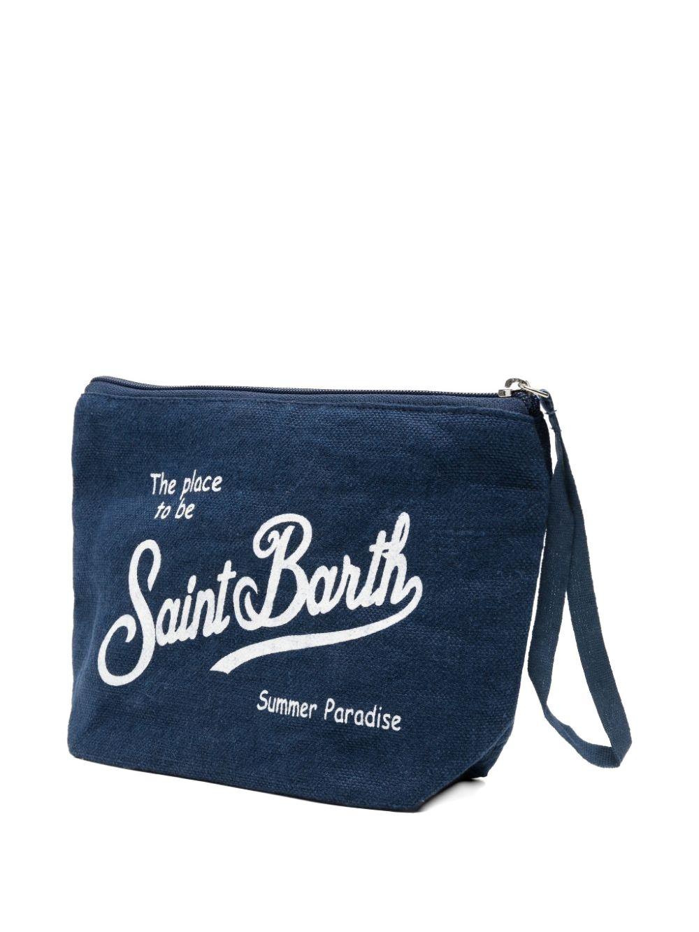 Pochette in tessuto con zip ALI0004 00119L MC2 SAINT BARTH 