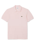 Polo rosa logo ricamo
