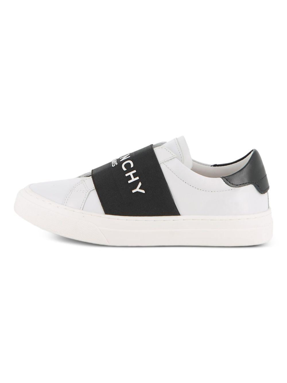 Sneakers con fascia logata H31069 N50 GIVENCHY KIDS 