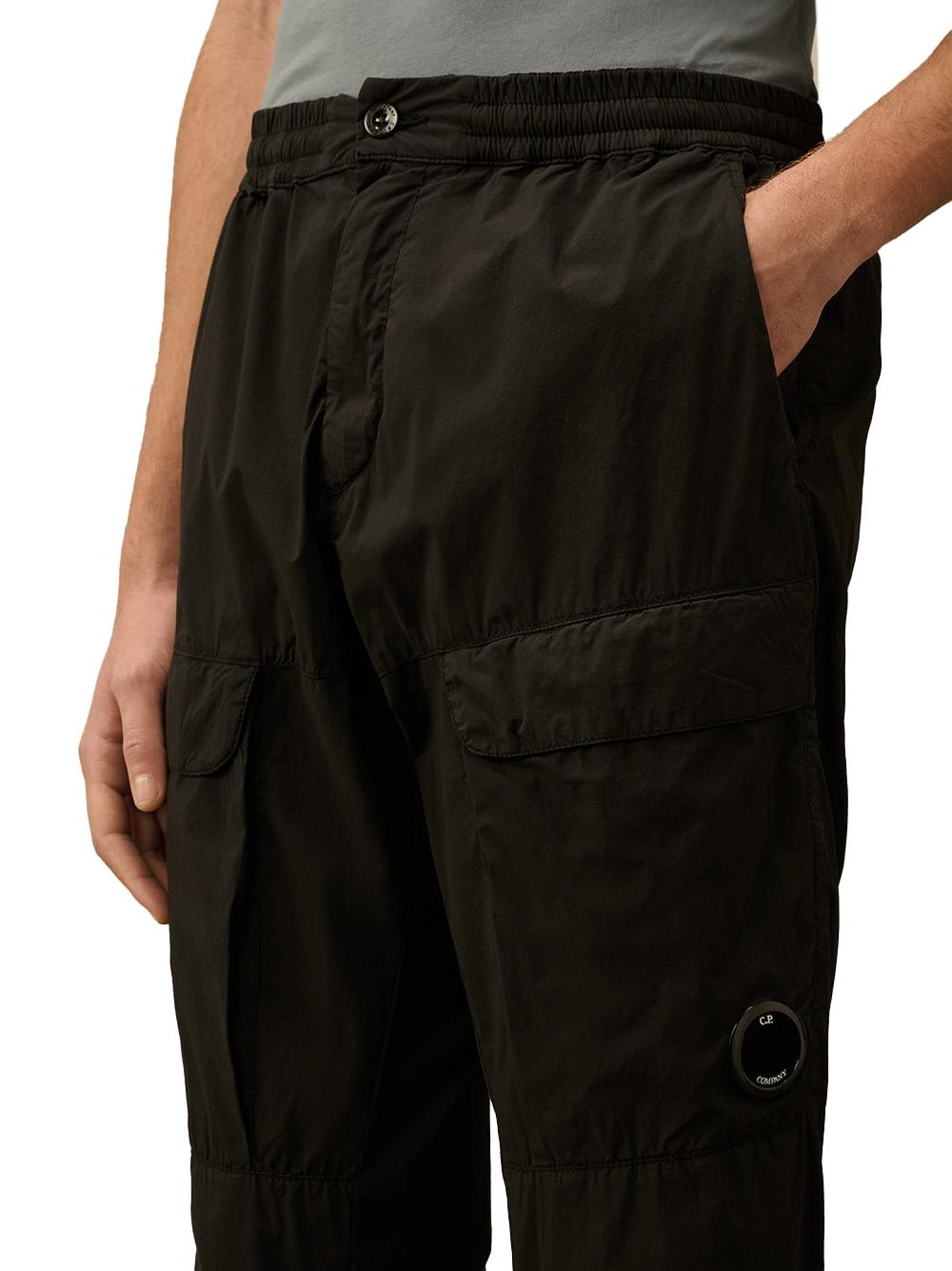 Pantalone 50 Fili cargo nero