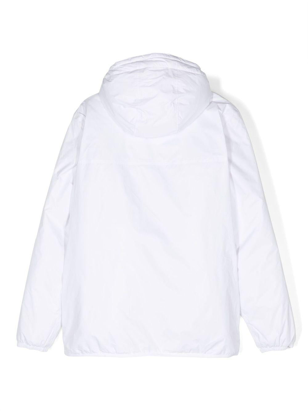 Giubbino bambino unisex bianco interno teddy