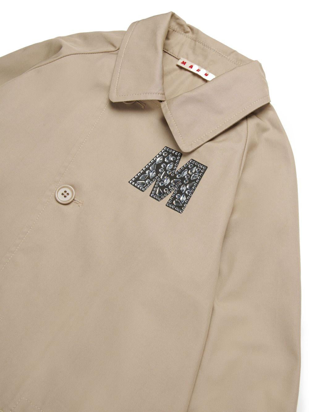Giacca beige M con strass