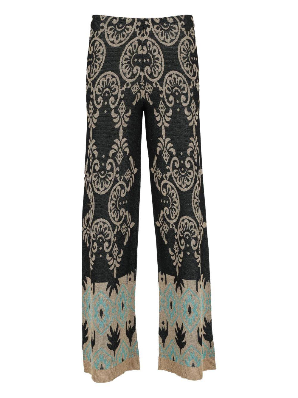 Pantalone multicolor  fantasia lurex PTKD05089 UNICA AKEP 