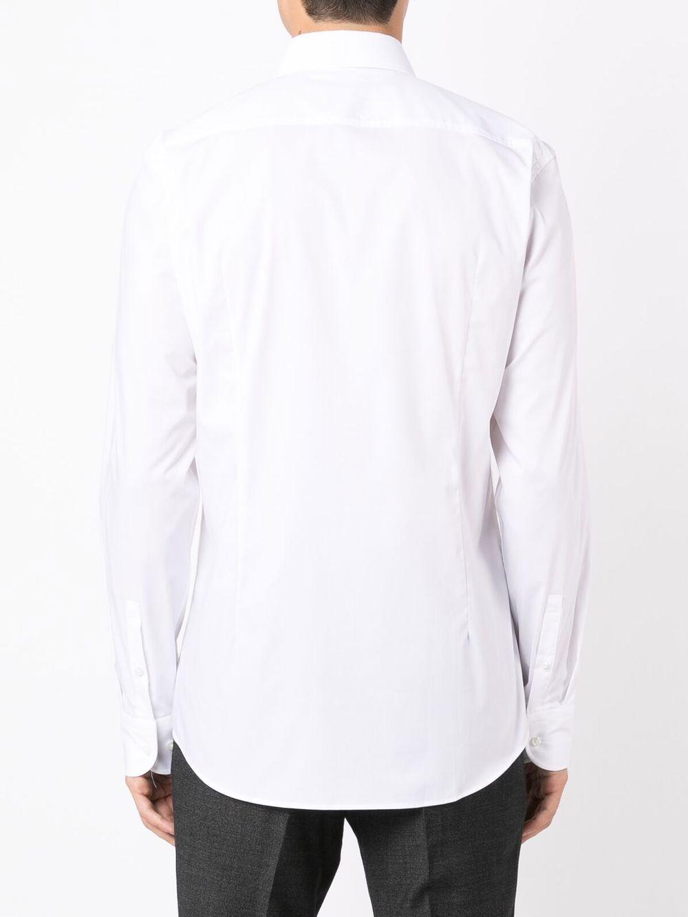 Camicia bianca colletto classico 50469345 100 BOSS 
