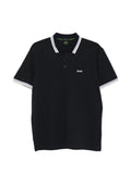 Polo con placca bottoni