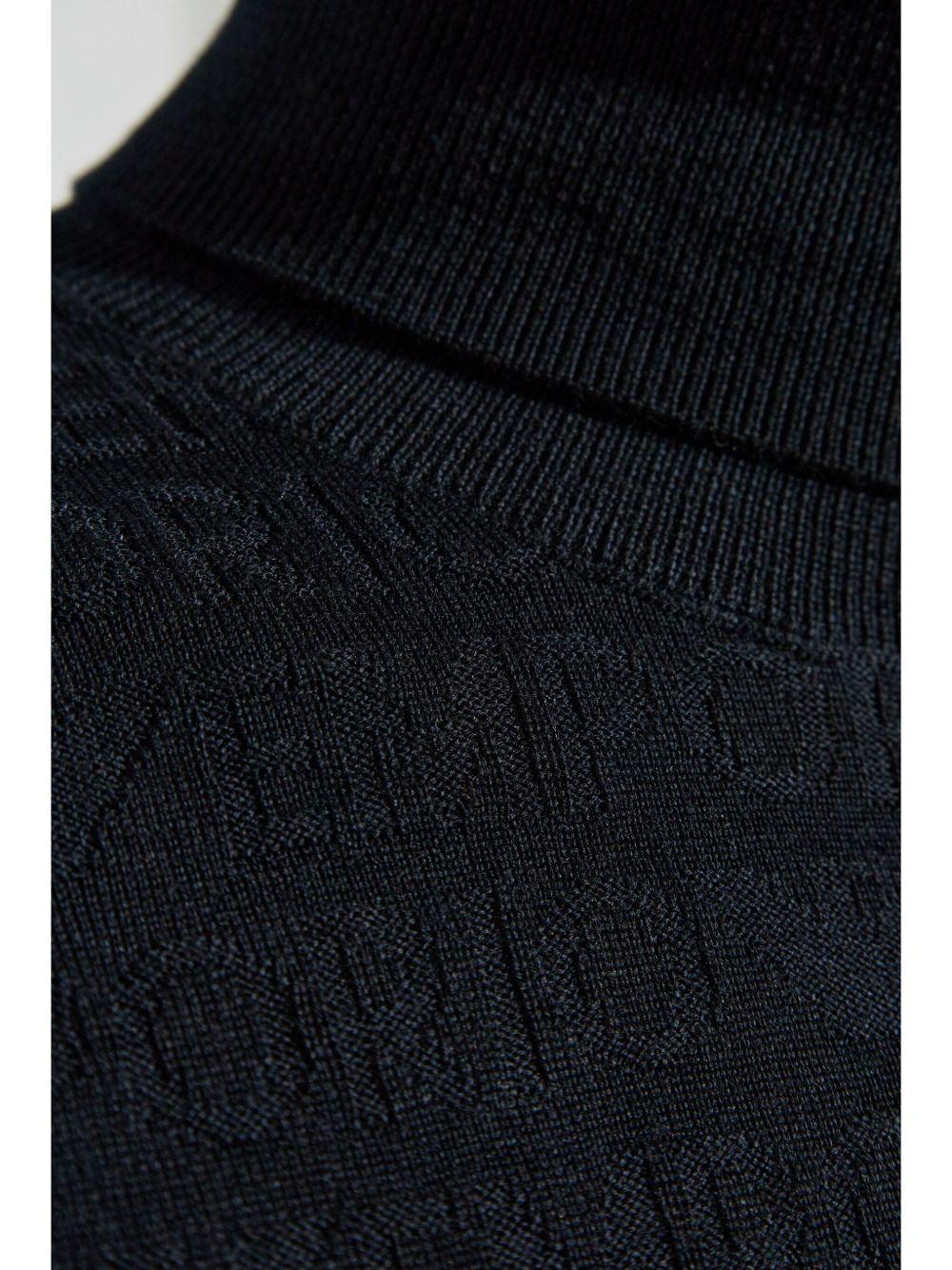 Dolcevita nero logo all-over