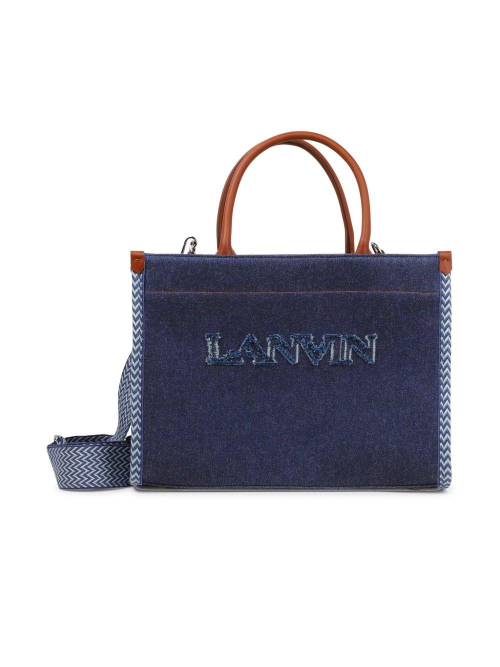 Borsa denim fantasia crub laterale
