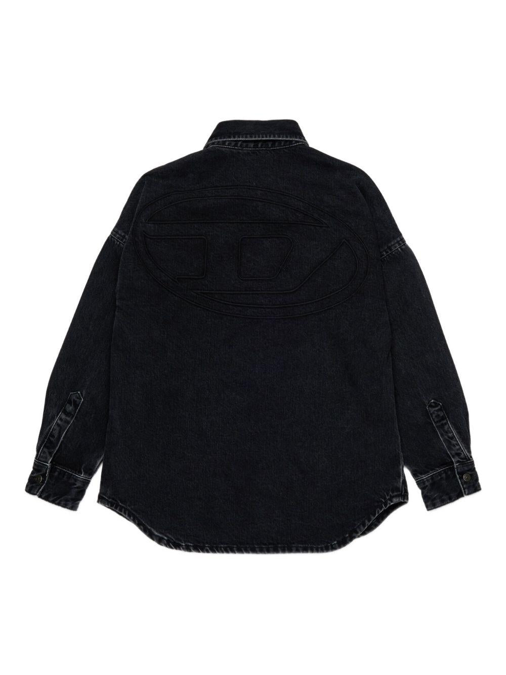 Camicia C-Kama in Cotone con Abbottonatura Frontale J02307KXBPT K02 DIESEL KIDS 