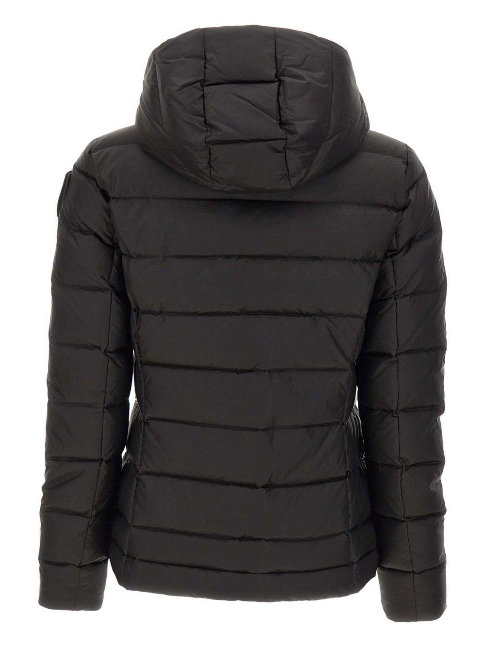 Piumino Charme Nero con Cappuccio 25WBLDC03100A06047 999EI BLAUER 