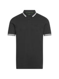 Polo con placca bottoni