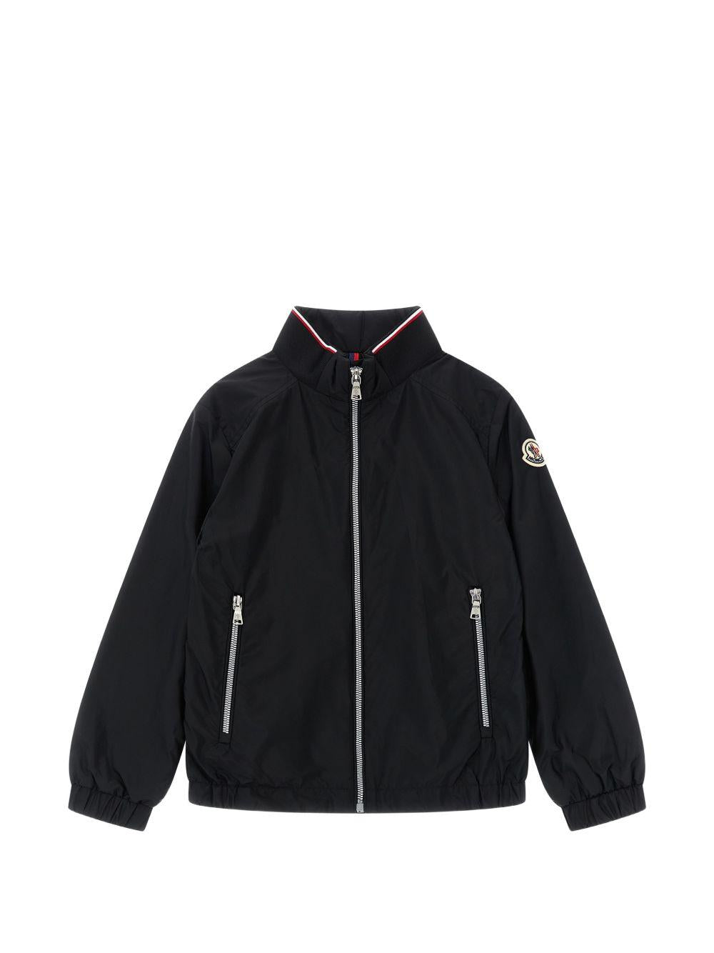 Bomber in poliammide con zip L19541A0003953A5E 999 MONCLER KIDS 