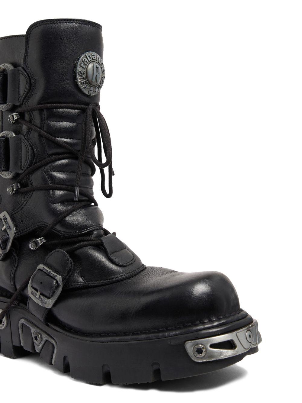 Stivale Botte RABANNE x NEW ROCK nero