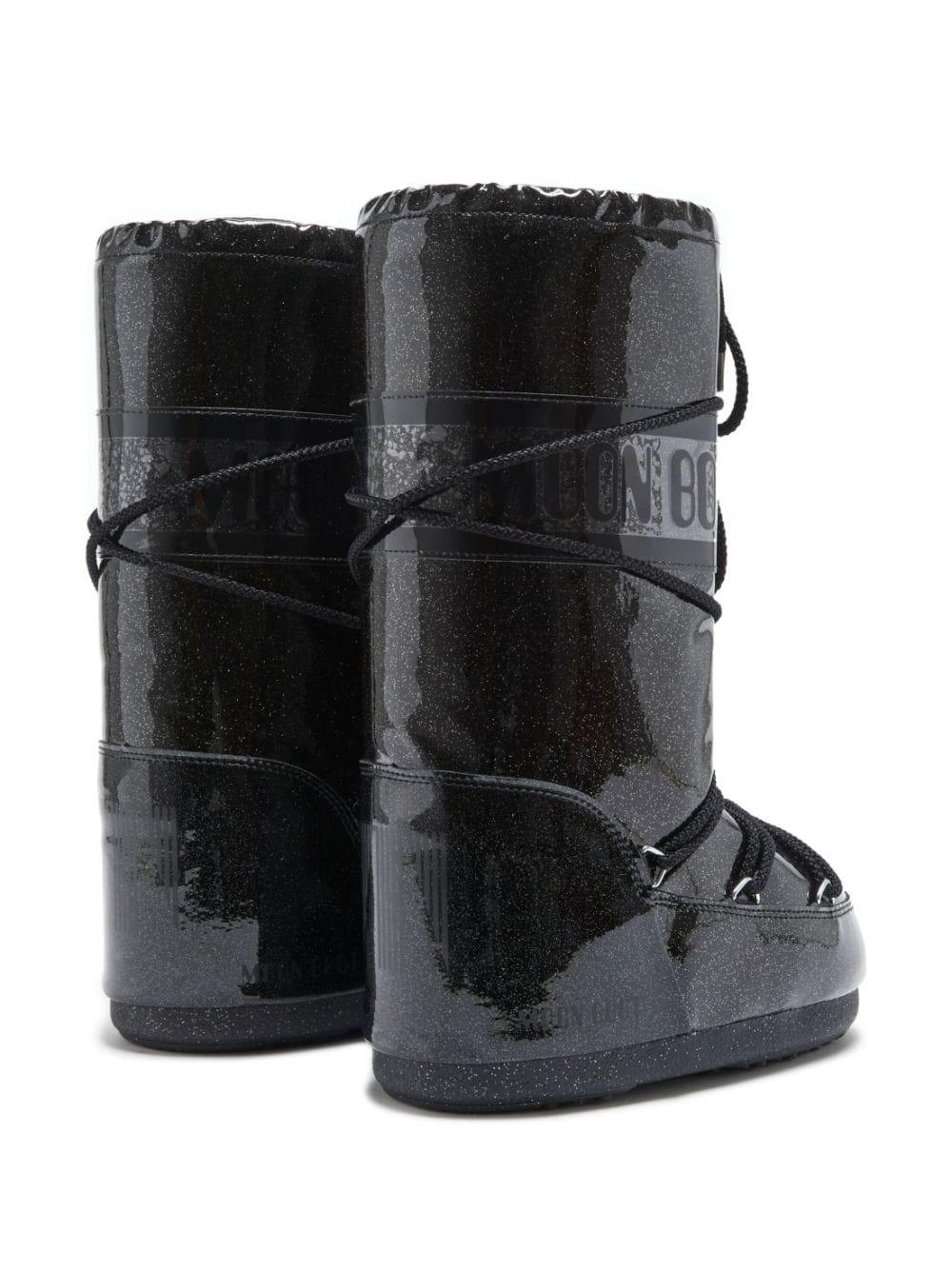 Stivale Moon Boot Icon Glitter Nero 14028500 001 MOON BOOT 