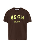 T-shirt in cotone a maniche corte