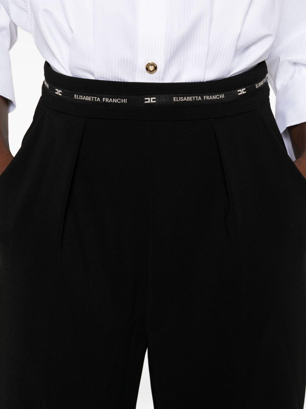 Tuta Intera Bianca con Fiocco e Pantaloni Plissettati TU05656E2 221 ELISABETTA FRANCHI 