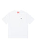 T-shirt bianca Oval- D ricamato