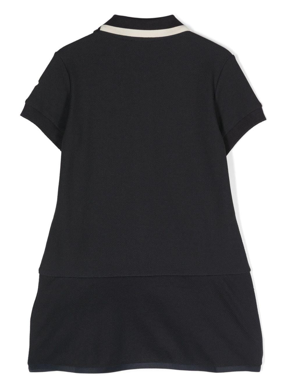 Abito polo blu notte 9548I00002899YV 778 MONCLER KIDS 