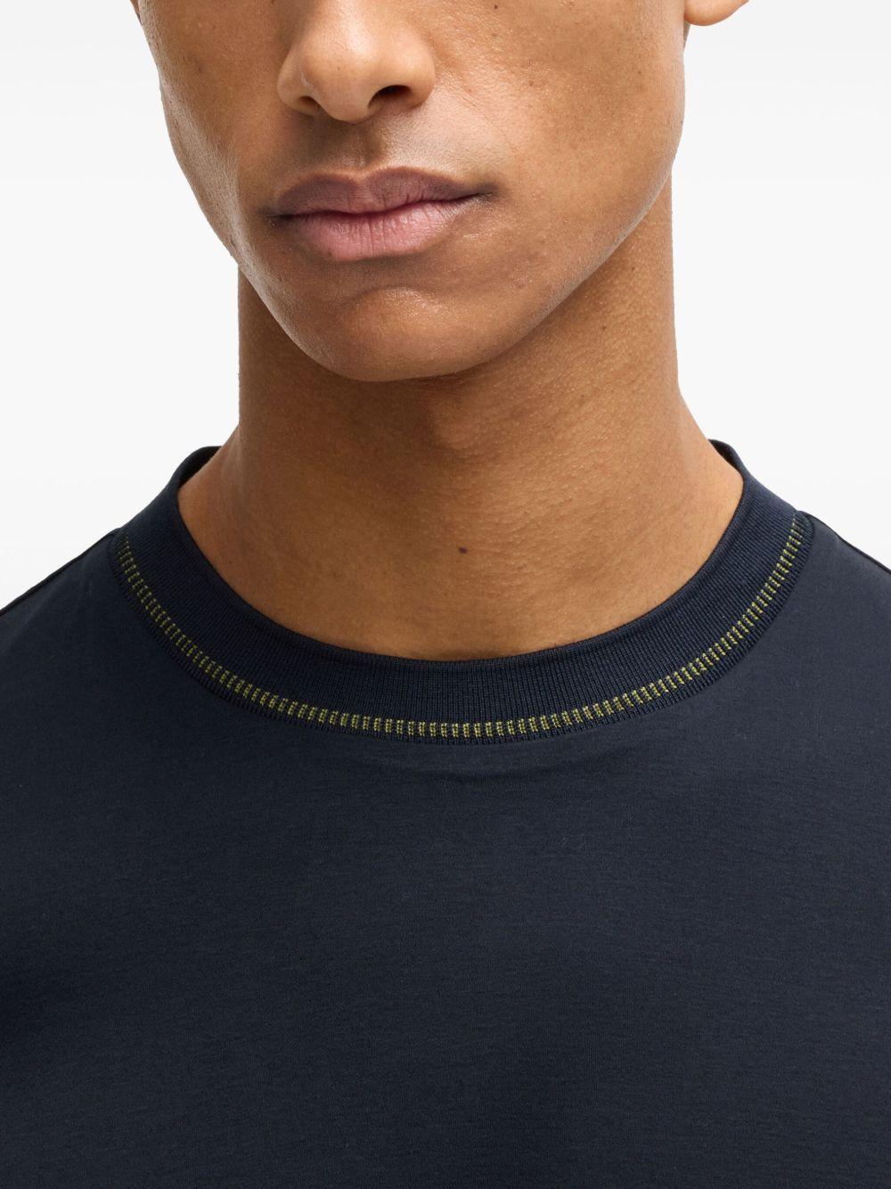 T-shirt h-tessler blu scuro