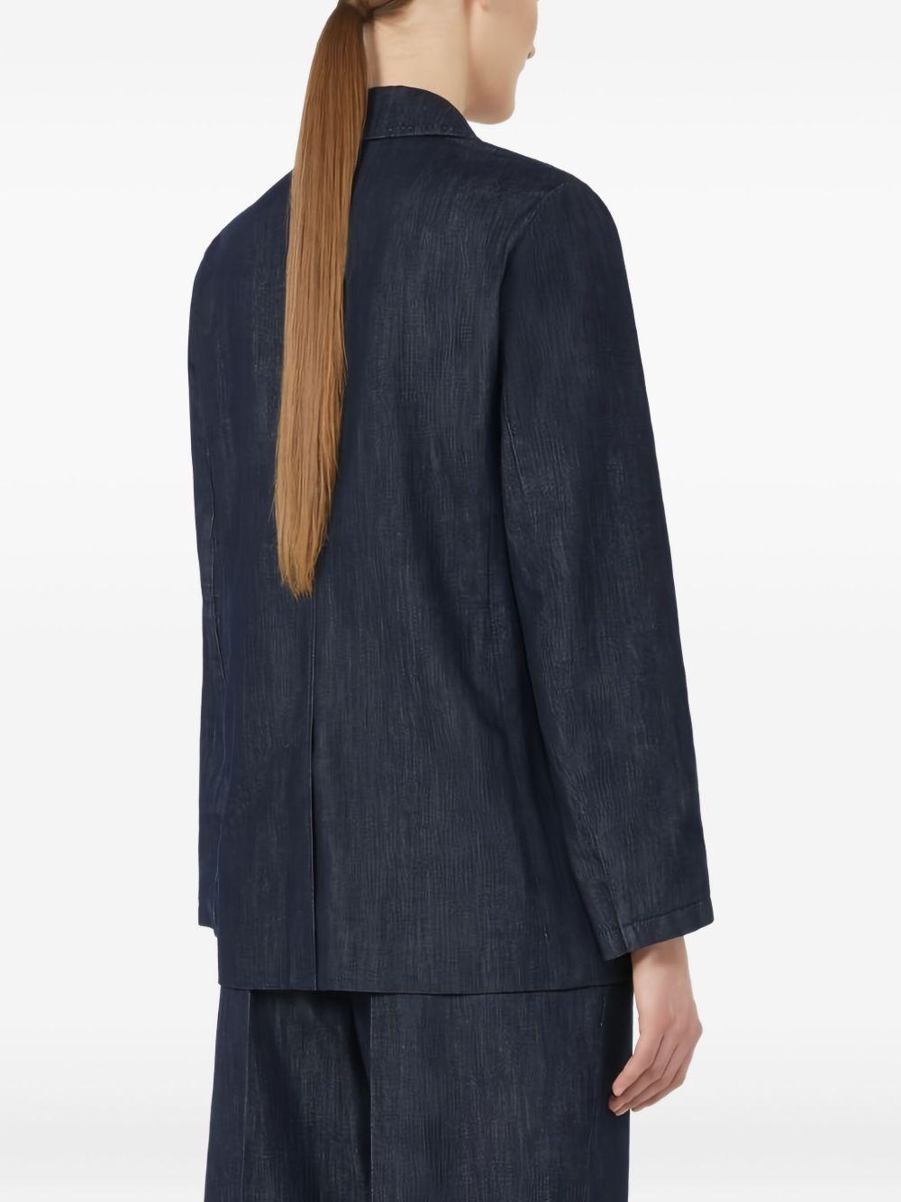 Blazer Blu Doppiopetto 2529046041600 001 MAX MARA 'S 