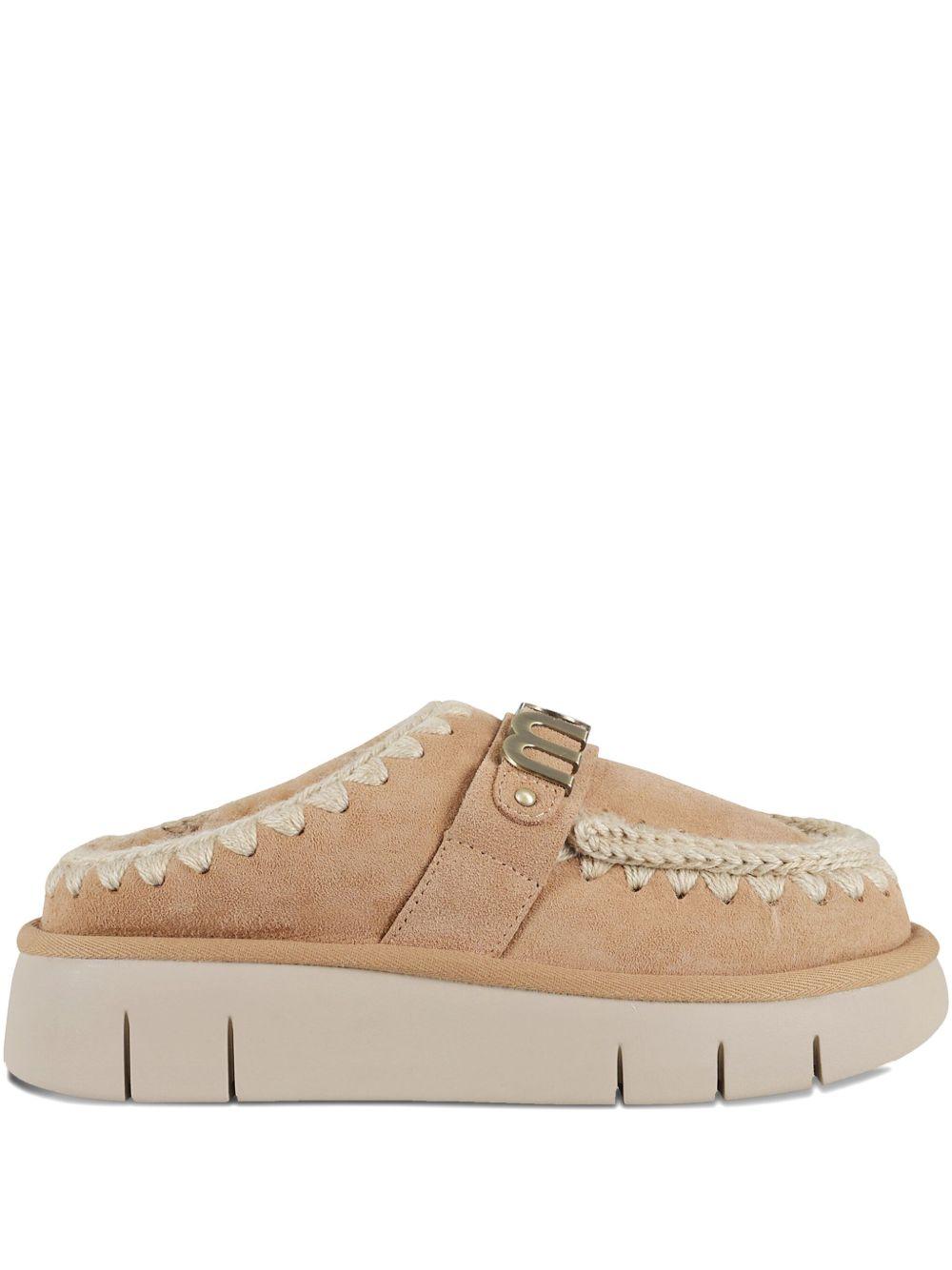 Ciabatta Bounce clog placchetta logo savana MUFW531001A SAV MOU 