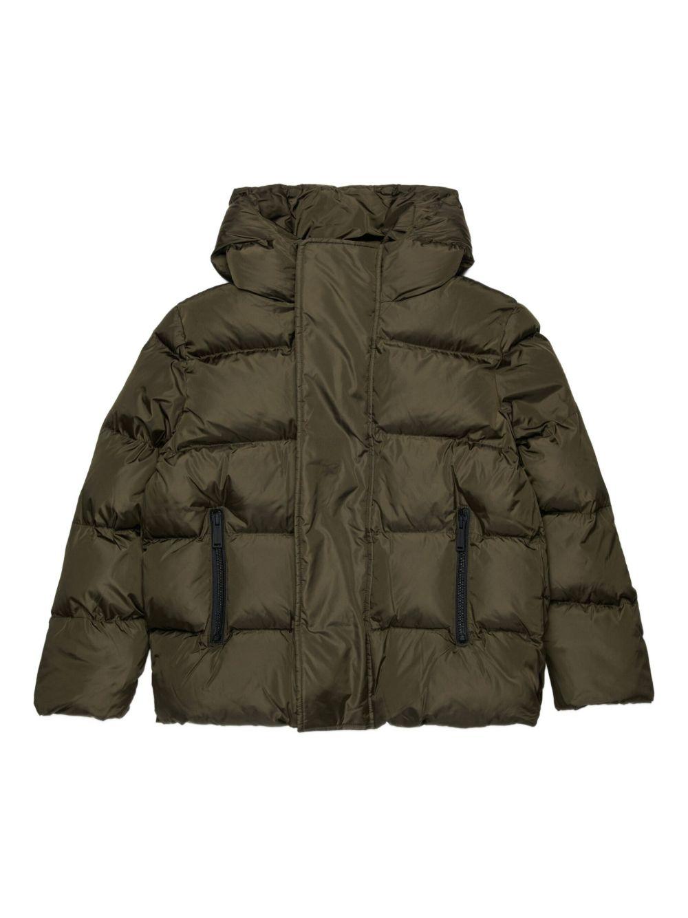 Giacca con Cappuccio e Logo DQ1090D00BN DQ518 DSQUARED KIDS 