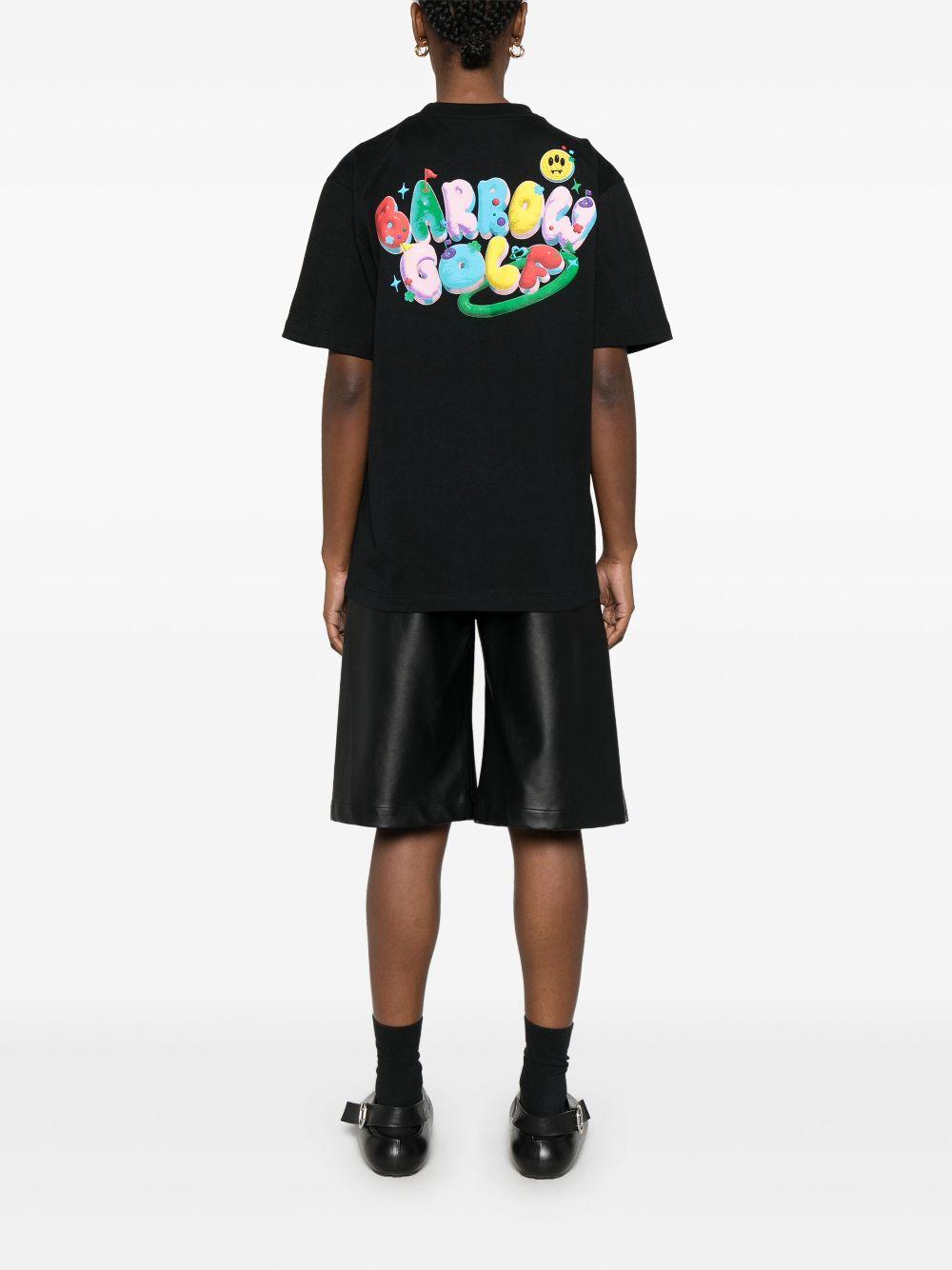 T-shirt nera barrow golf