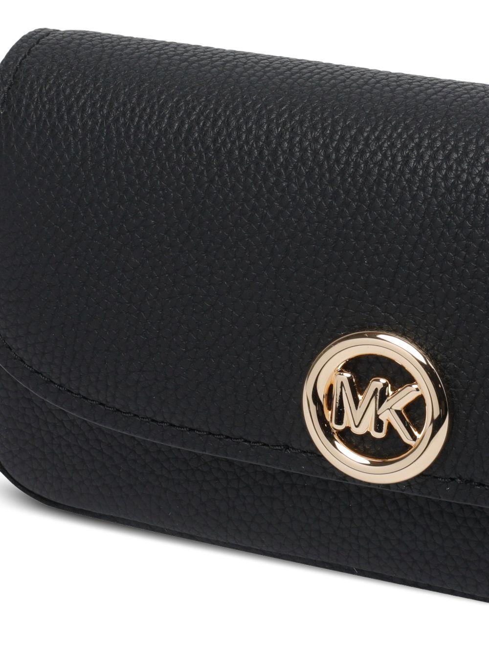 Borsa a spalla in pelle con tracolla a catena 32S6GY5C5L 001 MICHAEL KORS 