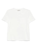 T-shirt bianca in cotone