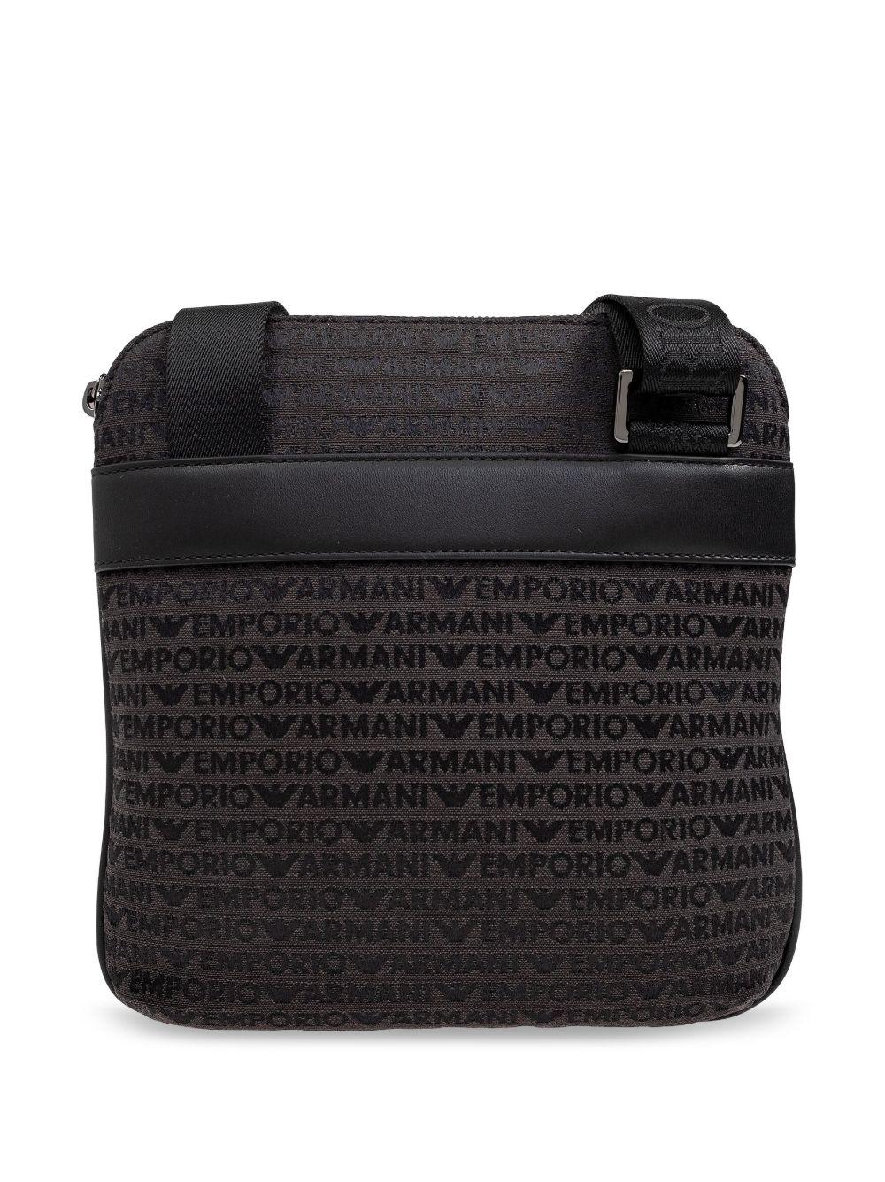 Borsa messanger a tracolla logo all-over EM001780AF13823 U8168 EMPORIO ARMANI 