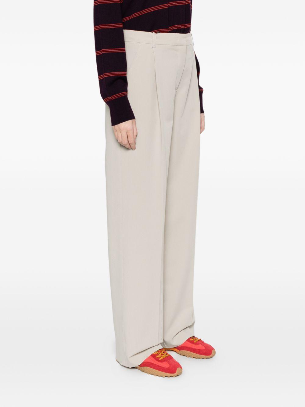 Pantaloni in jersey con pieghe 106607A18E I18 PINKO 