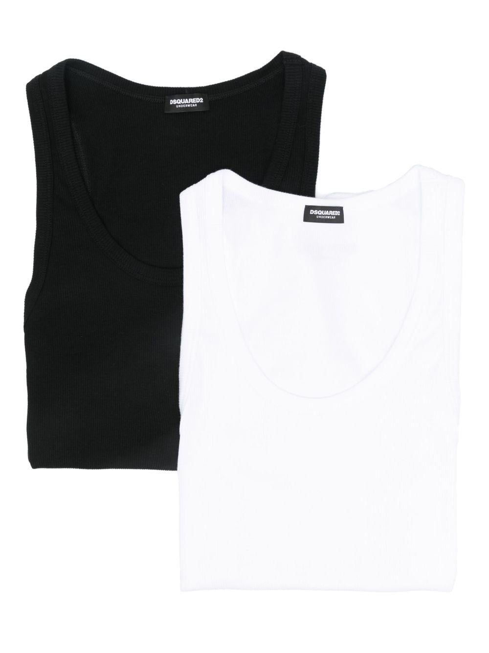 Set canotte bicolor (2pz)
