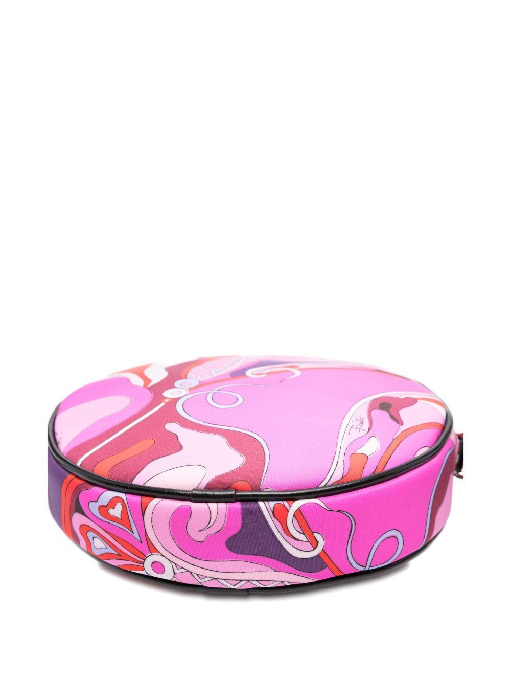 Borsa a Tracolla con Stampa Astratta PX0B38N0373 513RO EMILIO PUCCI KIDS 
