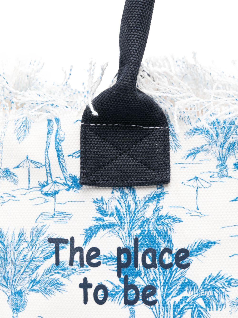 Borsa Vanity fantasia palme all-over VANI001 04555H MC2 SAINT BARTH 